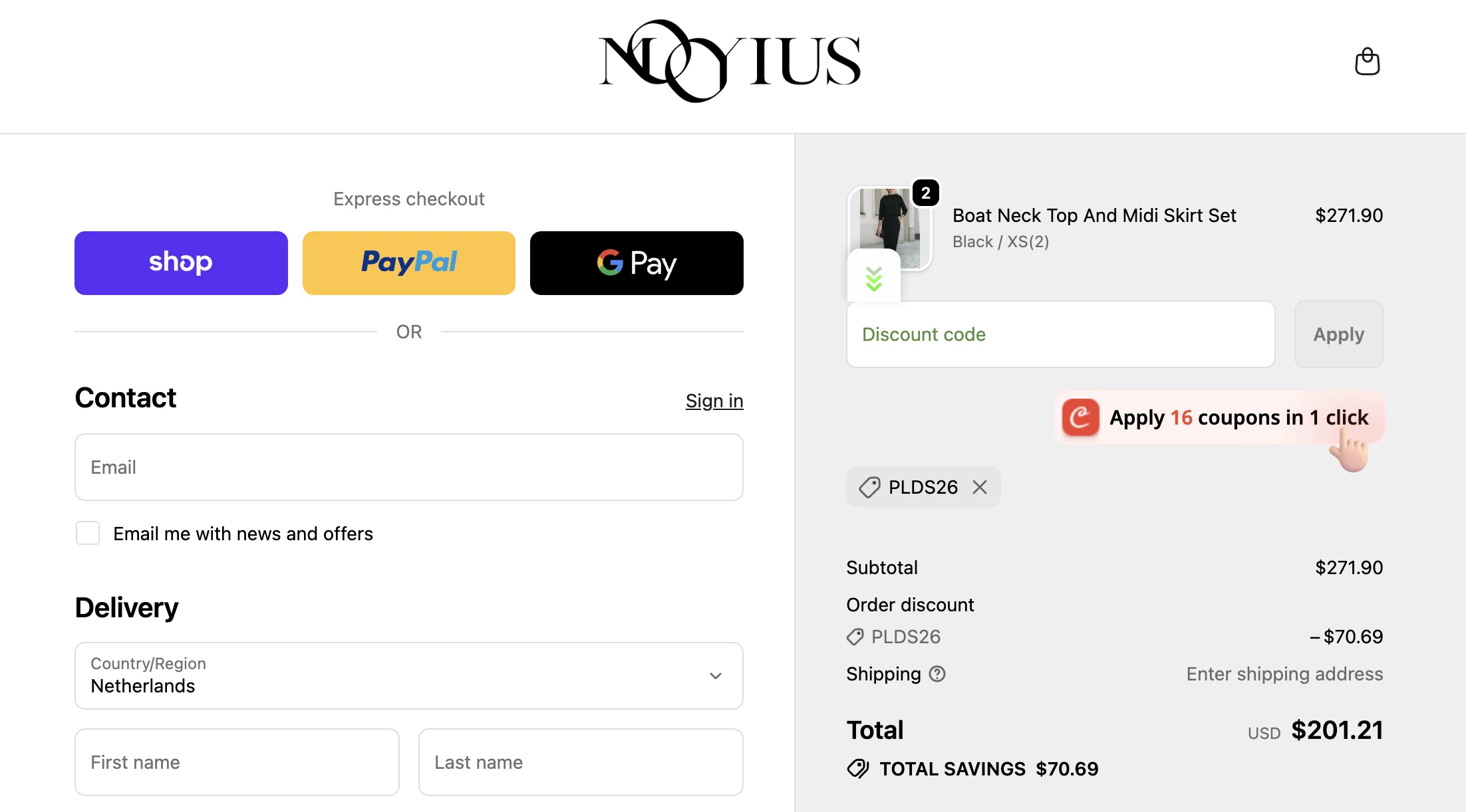 Use Discount Code PLDS26 for 26% OFF Sitewide at mooyius.com